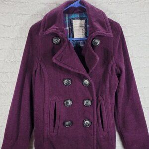 Aeropostale Medium Women's Peacoat Wool Blend
